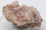 1.5" Beautiful, Pink Amethyst Geode Section - Argentina - #195374-1